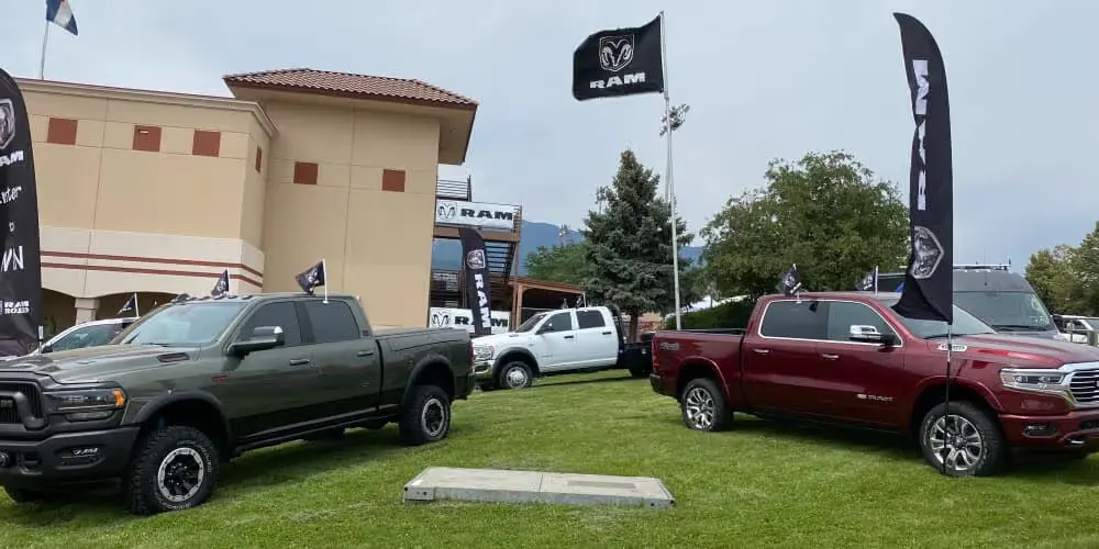 Pikes Peak or Bust Rodeo community event.