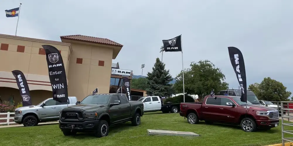 Pikes Peak or Bust Rodeo community event.