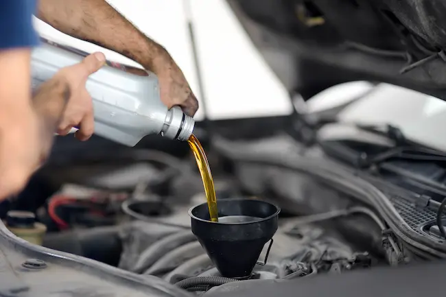 Oil Change Service.