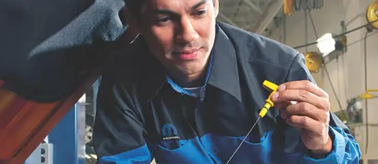Oil Change Service.